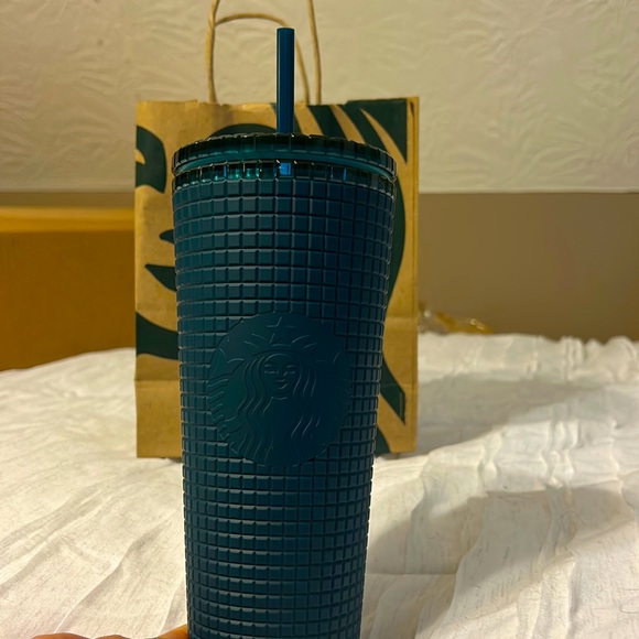 Starbucks Kitchen New Starbucks Cold Cup Tumbler With Straw Deep